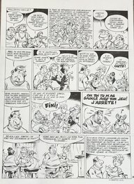 Serge Carrère - Planche ORIGINALE 16 DE LEO LODEN TOME 25 "MASSILIA AETERNA" - Comic Strip