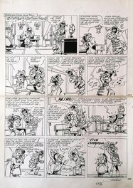 Jacques Sandron - Godaile et Godasse "Sacré Sacre" - Comic Strip
