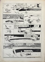 George Herriman - Krazy Kat Sunday 1938 by Herriman - Planche originale