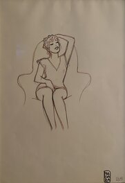 Milo Manara - Caresses - Original art