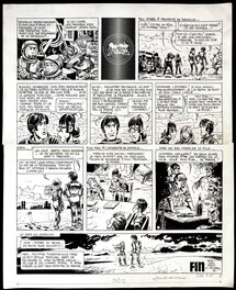 Jean-Claude Mézières - Valerian - T1 Terres en Flammes -  pl 28 ( final page ) - Comic Strip