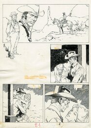 Arturo Del Castillo - El Loco Sexton#2 p1 Muerte de un Sheriff - Comic Strip