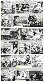 Joe Kubert - Tales of the Green Berets . Strips du 23 mai 1966 au 28 mai 1966 . - Planche originale