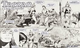 Tom Grindberg - Tarzan Comic Strip - Planche originale