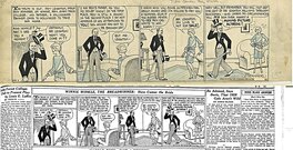 Martin Branner - Winnie Winkler the Breadwinner : "Here comes the Bride" 5 mars 1928 - Comic Strip