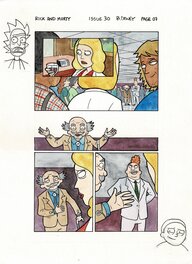 Rick & Morty #30 page 7 - Benjamin Dewey / Oni Press