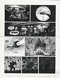 Steve Cuzor - Cinq branches de coton noir - Comic Strip