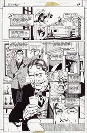 Howard Chaykin - Batman Dark Allegiances - page n.33 - Planche originale