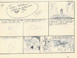 Jim Davis - Garfield Sunday preliminary by Jim Davis 28/05/889 - Comic Strip