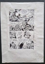 Alain Ayroles - L'invincible - The original II - planche de  "Gunter et Jog" - Comic Strip