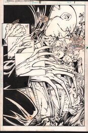 Rick Leonardi - Marvel Comics Presents #11, page n.1 - Planche originale