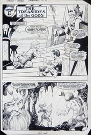 Bob Hall - Mighty Thor  annual 11 - Comic Strip
