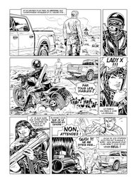 Gil Formosa - BUCK DANNY - LADY X - Comic Strip