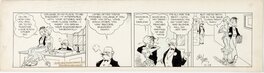 Chic Young - Chic Young Blondie Daily Comic Strip Original Art dated 11-19-31 (King Features Syndicate, 1931) - Planche originale