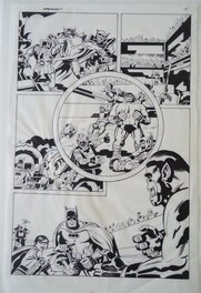 Jack Kirby - Super Powers 5 - Planche originale