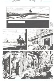 Jordi Bernet - Jonah Hex    page 18 - Planche originale