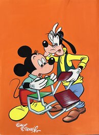 Mickey et Goofy