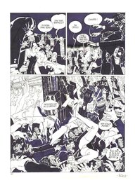 Marco Nizzoli - Marco Nizzoli Fondation Babel Page 27 - Comic Strip