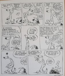 Michel Gaudelette - Pedro le Coati - Gag - Comic Strip