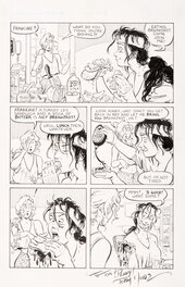 Terry Moore - Strangers in Paradise v1 #3 p4 - Planche originale