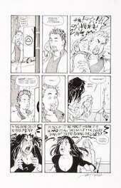 Terry Moore - Strangers in Paradise v2 #10 p15 - Planche originale