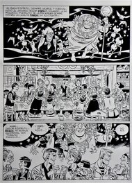 Carlos Giménez - » C’est Aujourd’hui  » –  » Cancion De Navidad « – Planche originale n° 61 – Carlos Gimenez - Comic Strip