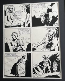 Hugo Pratt - Pratt Hugo, original page nr 11 from ‘ macumba du gringo ‘ from 1977 - Comic Strip
