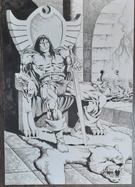 Jean-Yves Mitton - Conan par Mitton - Original Illustration