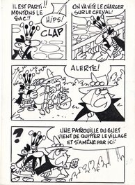 Noël Bissot - Le Baron, "Le complot des Barons" planche 30 - Comic Strip