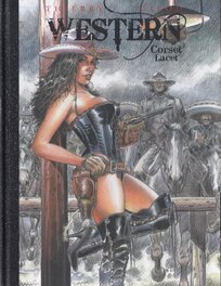 Western corset lacet le recueil où a été publiée l'illustration
