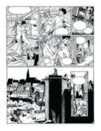 Michel Pierret - Planche originale n° 25 Aigles décapitées Tome 18 - Comic Strip
