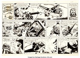 Frank Robbins - Johnny Hazard Sunday . 1959 - Comic Strip