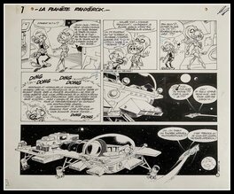 Pierre Seron - Petits Hommes: Planète Ranxerox - Comic Strip