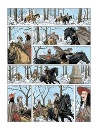 Milan Jovanovic - Les 7 Vies de l’Épervier, le fils d'Ariane, planche 40 - Comic Strip