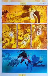 Bill Sienkiewicz - Elektra Assassin 5 page 10 - Planche originale