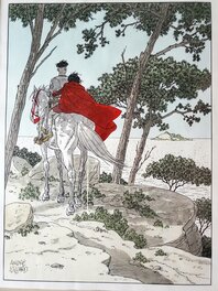 André Juillard - CABRITA LA SAUVAGE couverture originale couleur - Original Cover