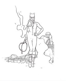 Mirko Colak - Catwoman par Colak - Illustration originale
