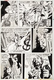 Gene Colan - Docteur Strange - Combat contre les flammes - #15 p.7 - Planche originale