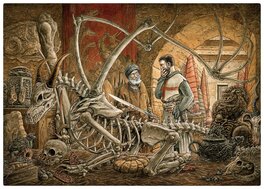 Milan Jovanovic - Dragonarium - Illustration originale