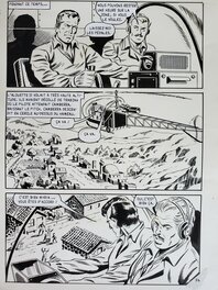 Juan José Ubeda Fuentes - CAMBERRA T5 POUR UN OEIL LES DEUX YEUX (première partie)  planche originale - Comic Strip