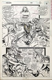 Mike Deodato Jr. - Avengers n°381 - Page 8 - Planche originale