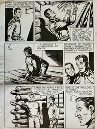 Daniel MASSARD DAMAS - DEWY, L'HOMME DE NULLE PART planche originale - Comic Strip