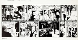Vittorio Giardino - Giardino Vittorio, Sam Pezzo : ‘ Nightfire ‘ histoire complete en 3 planches 1/3 - Comic Strip