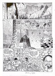 Hermann - Les Tours de Bois Maury - Tome 1, planche 19 modifiée! Inédit! - Comic Strip