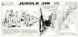 Alex Raymond - Jungle Jim Sunday . 13 aout 1939 . - Planche originale
