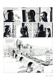 André Houot - Asile ! - p. 21 - Planche originale