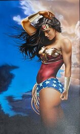 Gennadiy Koufay - Wonder Woman III - Illustration originale