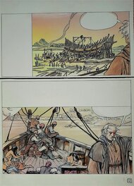 Planche originale - Christophe Colomb - Page 84