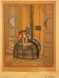 Robert Polack - Le Saule - Original Illustration