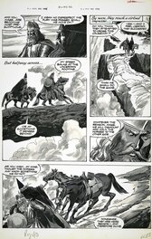 John Buscema - Roi Arthur et Merlin l'Enchanteur - Planche originale